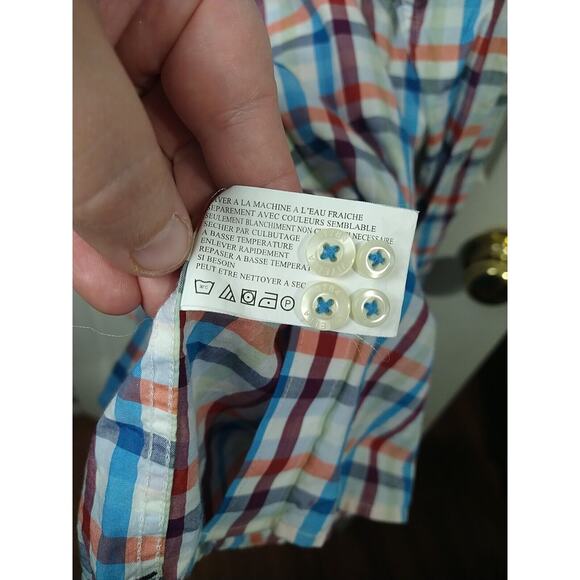 Viyella Men's XXL Collared Button Shirt Long Sleeve Plaid - Picture 10 of 12